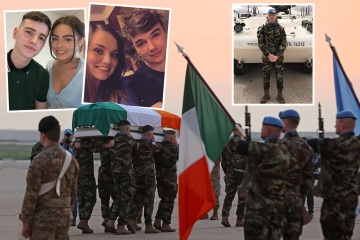 El devastador mensaje de la novia para el soldado Sean Rooney cuando el soldado regresa a casa