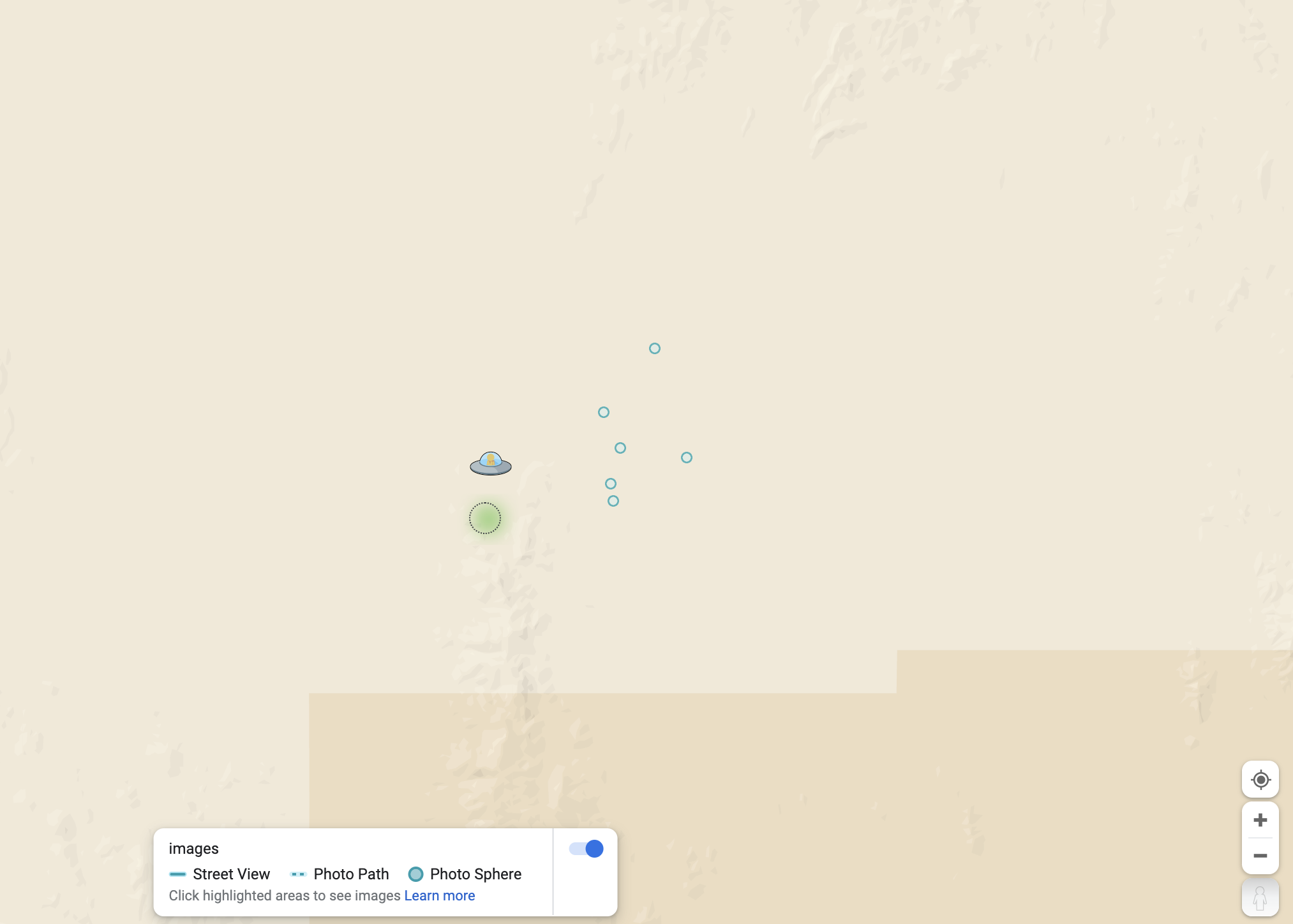 El Área 51 en Google Maps tiene una peculiaridad divertida